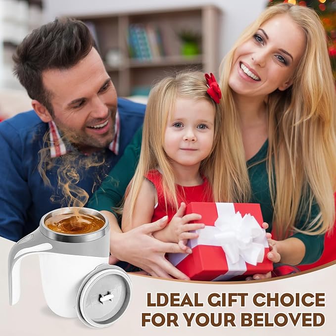 Automatic Magnetic Stirring Coffee Mug