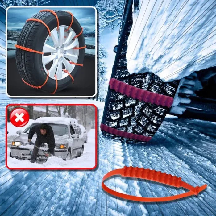 🔥2025 Winter Hot Sale🔥Universal Reusable Anti-skid Tire Chains