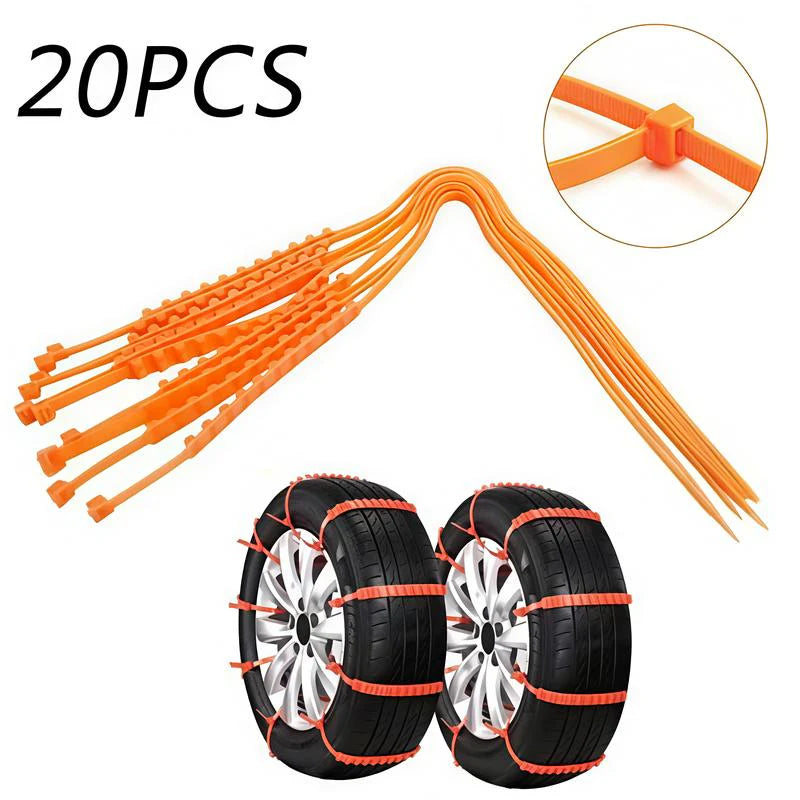 🔥2025 Winter Hot Sale🔥Universal Reusable Anti-skid Tire Chains
