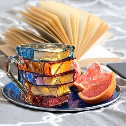 🎄🎁【Christmas Gift 】A Library in Cup📚 3D Painting Book Mug