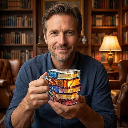 🎄🎁【Christmas Gift 】A Library in Cup📚 3D Painting Book Mug