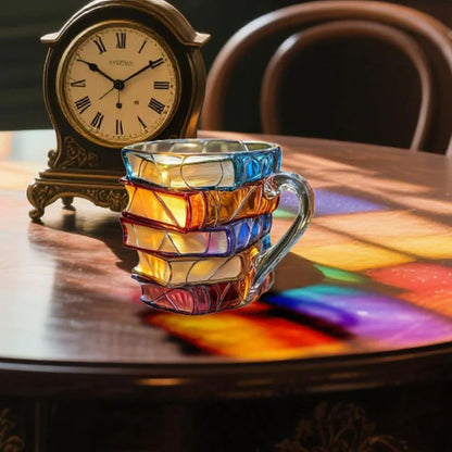 🎄🎁【Christmas Gift 】A Library in Cup📚 3D Painting Book Mug