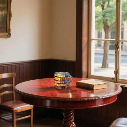 🎄🎁【Christmas Gift 】A Library in Cup📚 3D Painting Book Mug