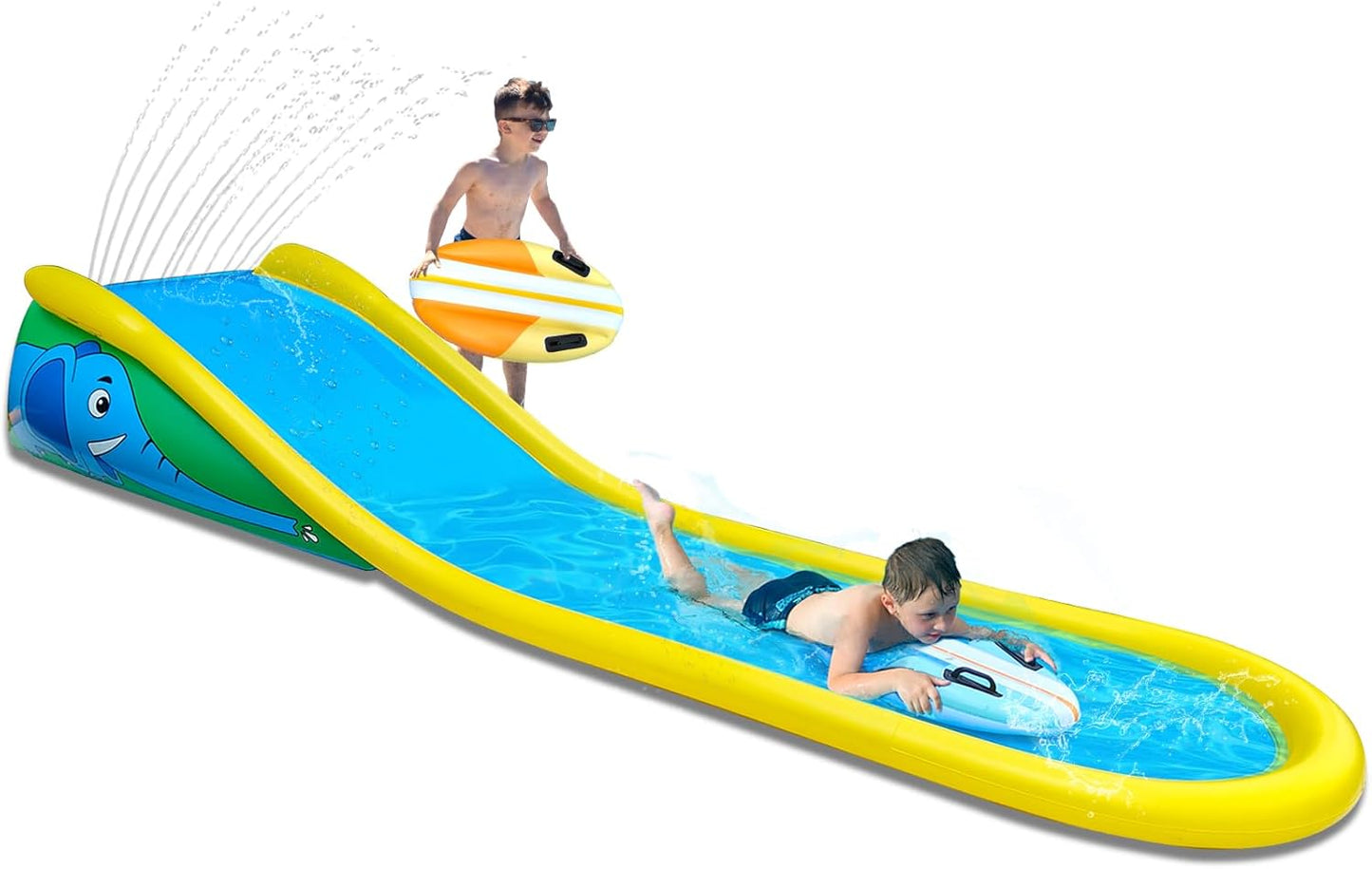 💦Backyard Inflatable Water Slide for Kids Play