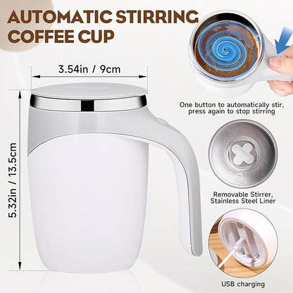 Automatic Magnetic Stirring Coffee Mug