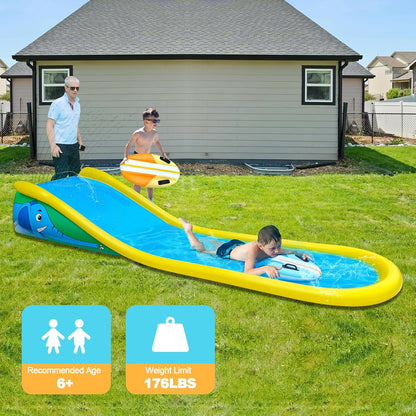 💦Backyard Inflatable Water Slide for Kids Play
