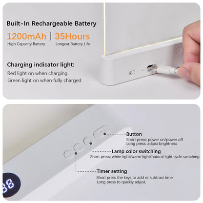 🛋️Night Reading Lamp with Soft, Eye Comfort Light
