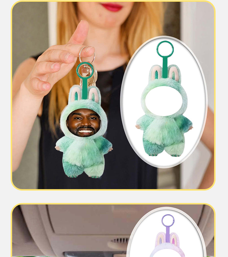 Photo customized face DIY doll