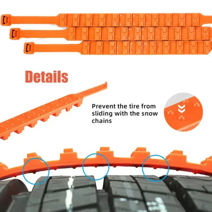 🔥2025 Winter Hot Sale🔥Universal Reusable Anti-skid Tire Chains